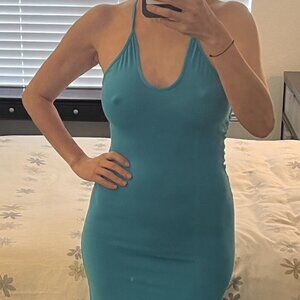 MINI blue DRESS SIZE XS Elegant Super Sexy!!